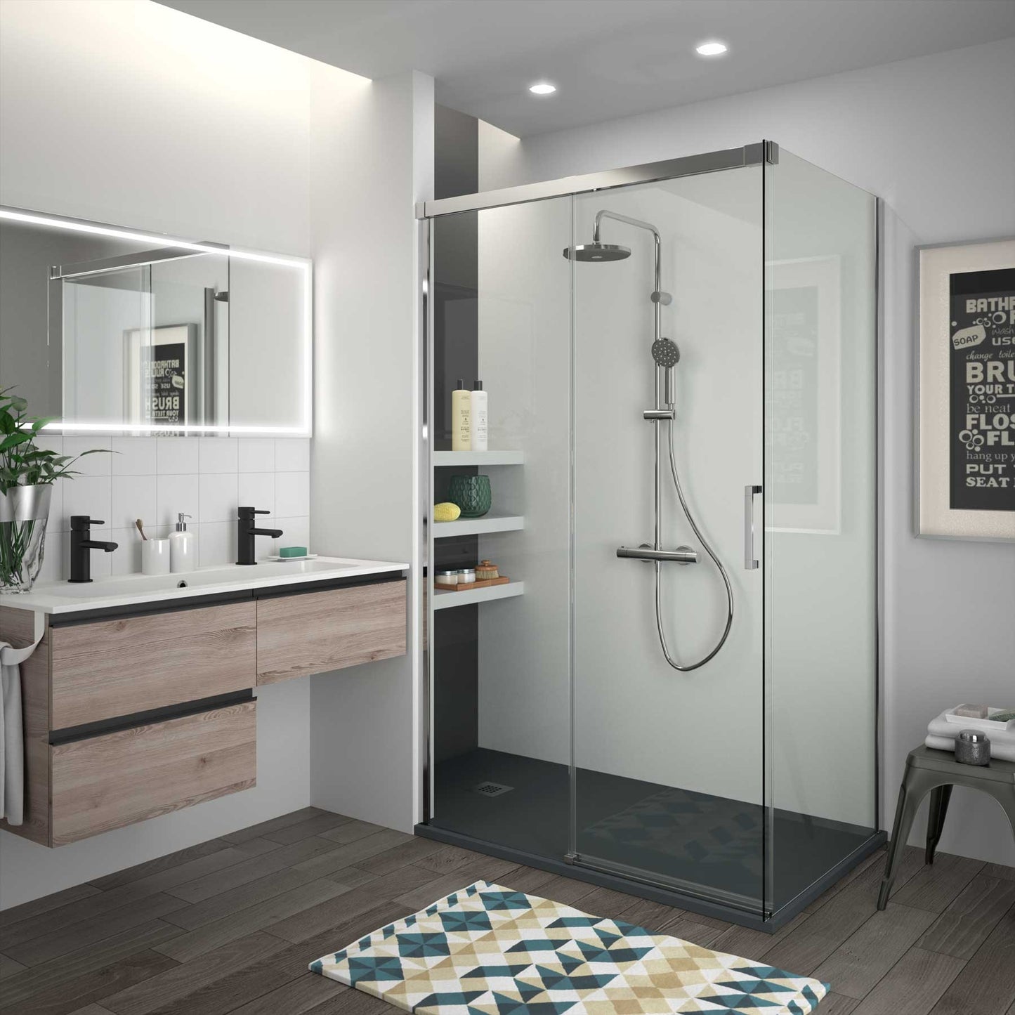 Shower tray RIOJA 900 x 2000 mm *Special order*