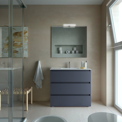 Vanity  Fussion Spirit 36 inches (900) 3 drawers (floor standing) **SPECIAL ORDER COLORS**