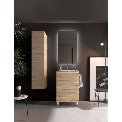 Vanity Fussion Spirit 24 inches (600) 3 drawers (floor standing) Montana Oak