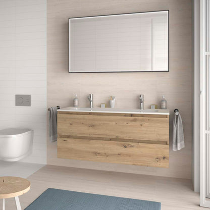 Vanity Fussion Spirit 48 inches (1200) 2 drawers (wall hung)