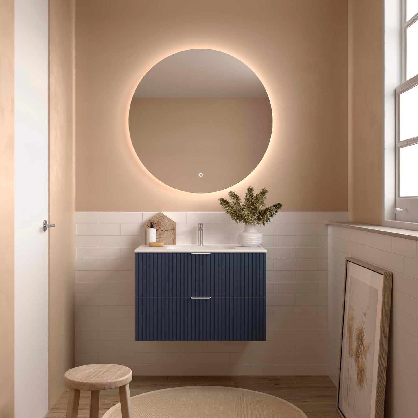 Vanity Biba 36 inches (900) 2 drawers