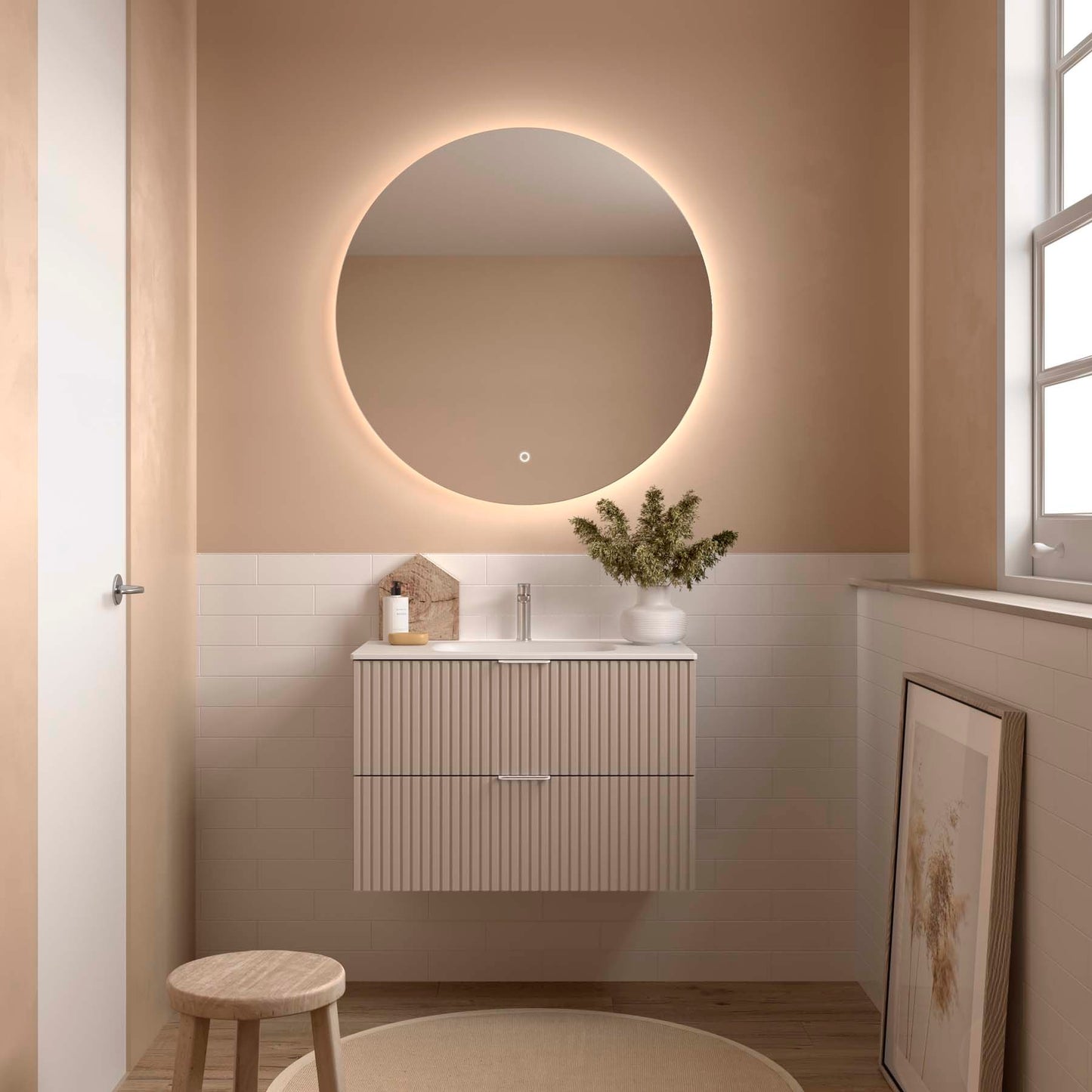 Vanity Biba 36 inches (900) 2 drawers
