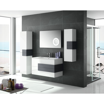 Module Cronos blanc brillant 21960