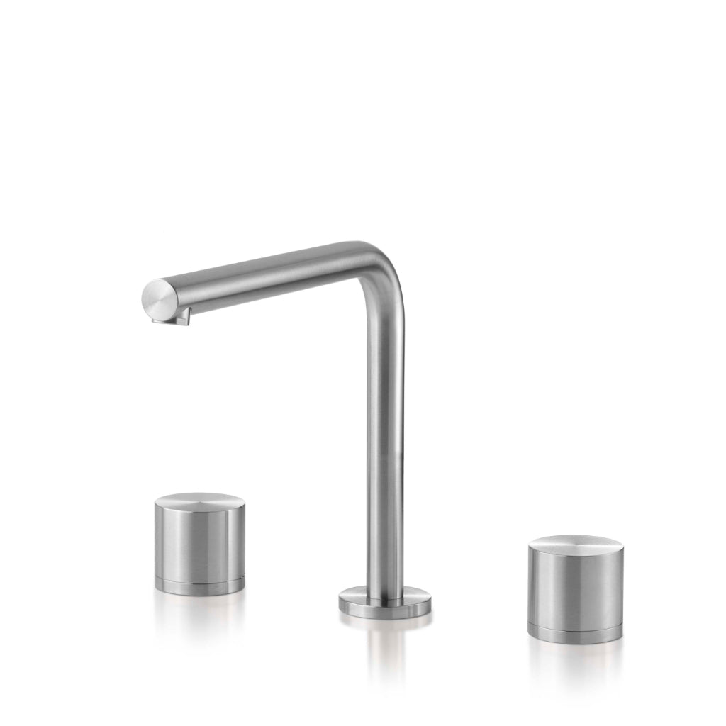 Robinet de lavabo à 3 trous Puro Up inox PUP232