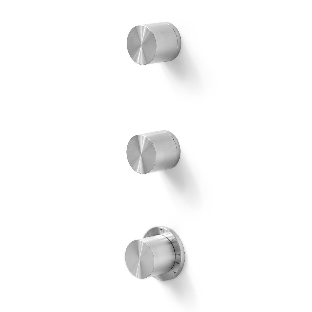 Shower trim thermostatic + 2 individual shut offs Puro Up PUP272