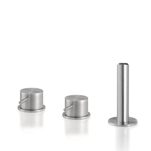 Bath faucet with hand shower Loop stainless steel LOP382 – Pierdeco ...