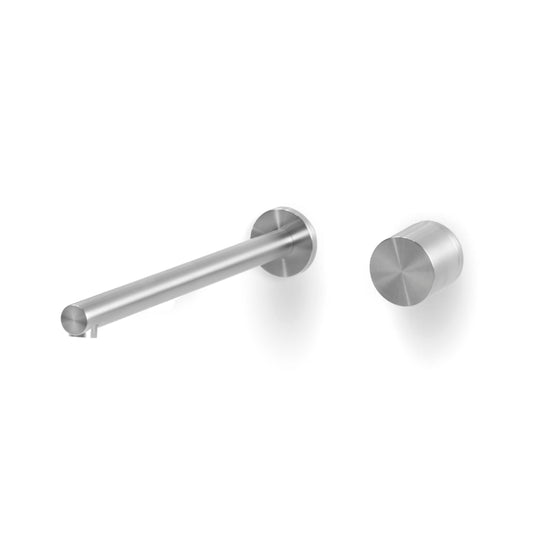 Lavabo wall mounted faucet 2 holes Puro Up stainless steel PUP192