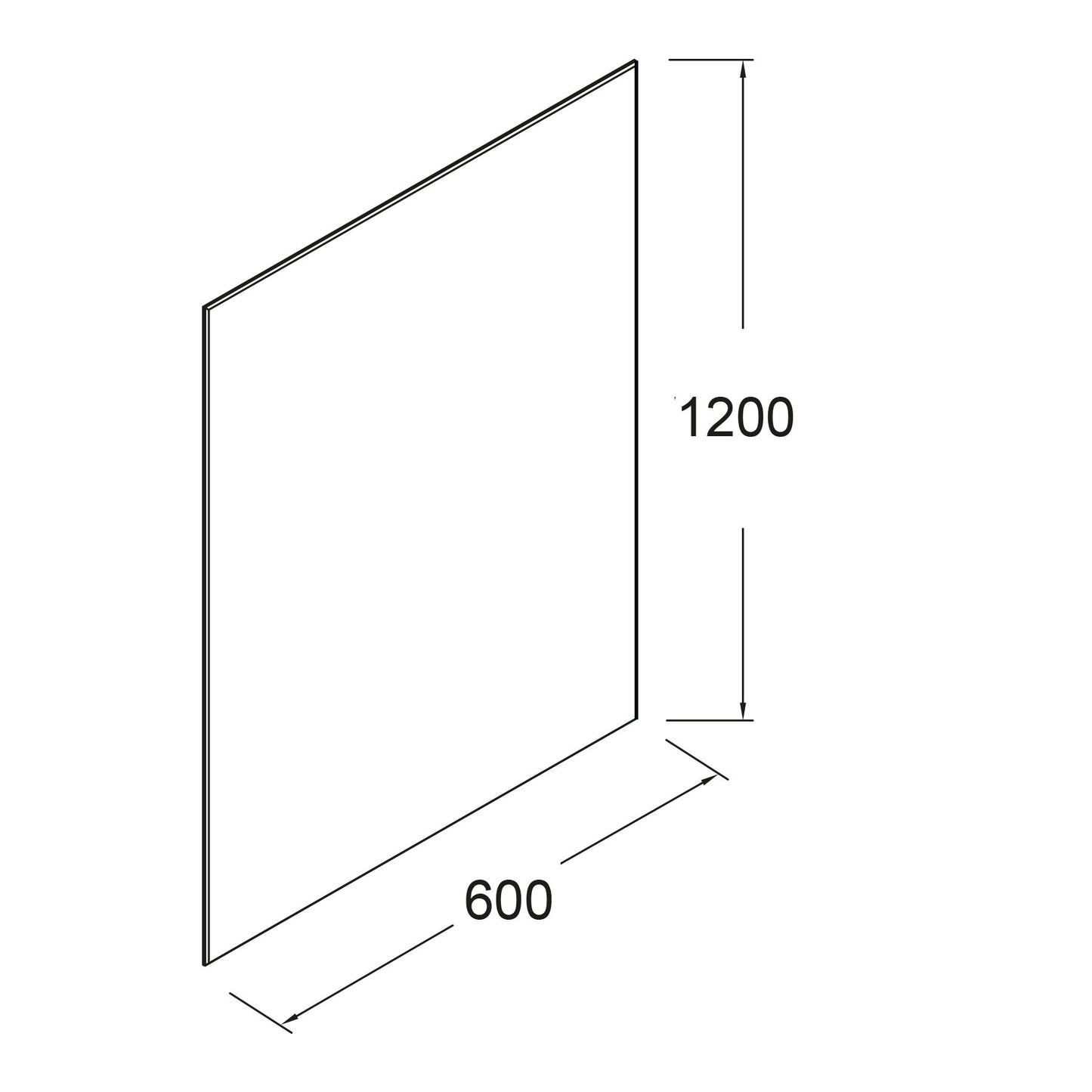 Mirror SENA Horizontal or vertical installation