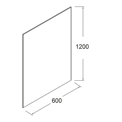 Mirror SENA Horizontal or vertical installation