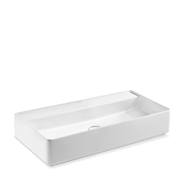 Porcelain Sink FLY RECTANGULAR CR 75 L623