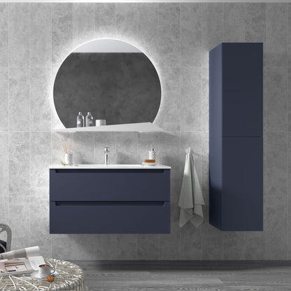 Vanity Monterrey 40 pollici (1000) 2 cassetti blu notte *Ordine speciale*