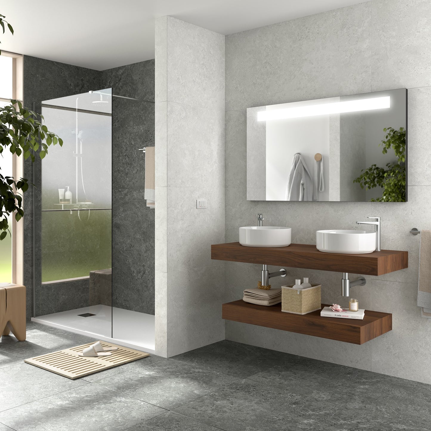 Countertop Domus Walnut Maya *Special order*