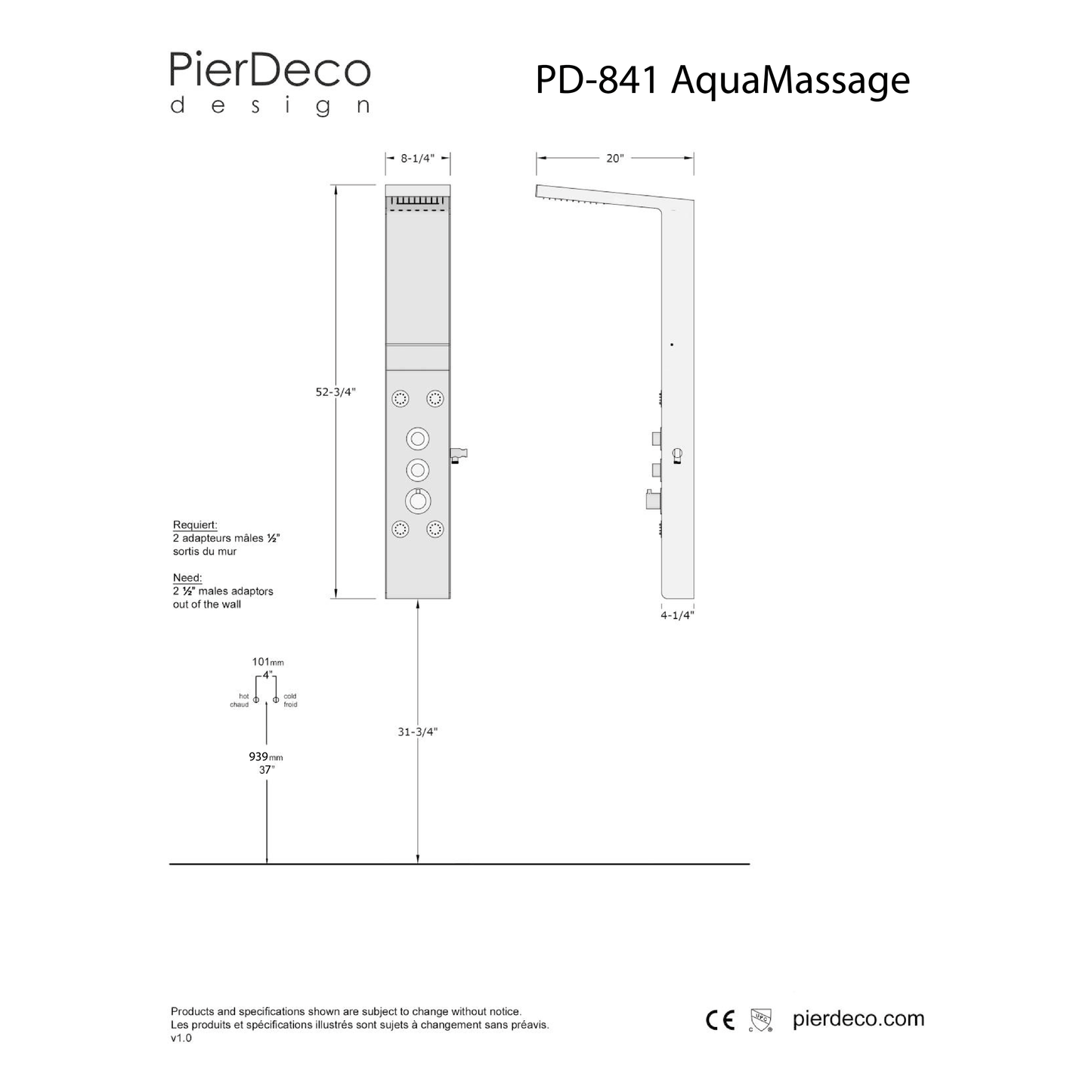 PD-841-S/MBK&amp;WH *Disponibilità limitata*