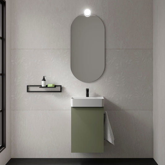 Vanity Aida 17 inches (440) 1 door (wall hung)