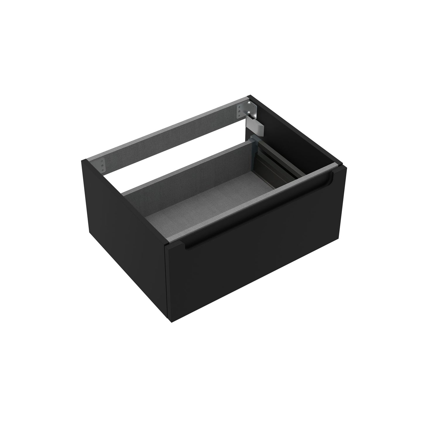 Storage unit 24 inches (600) Monterrey 1 drawer Black Velvet