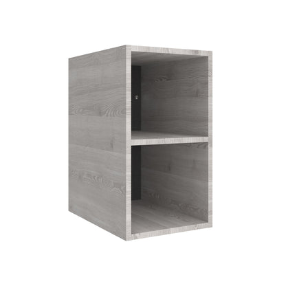 Wall-hung storage unit Alliance 12 inches (300) 2 spaces Bay pine