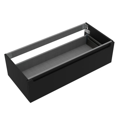 Storage unit 40 inches (1000) Monterrey 1 drawer Black Velvet