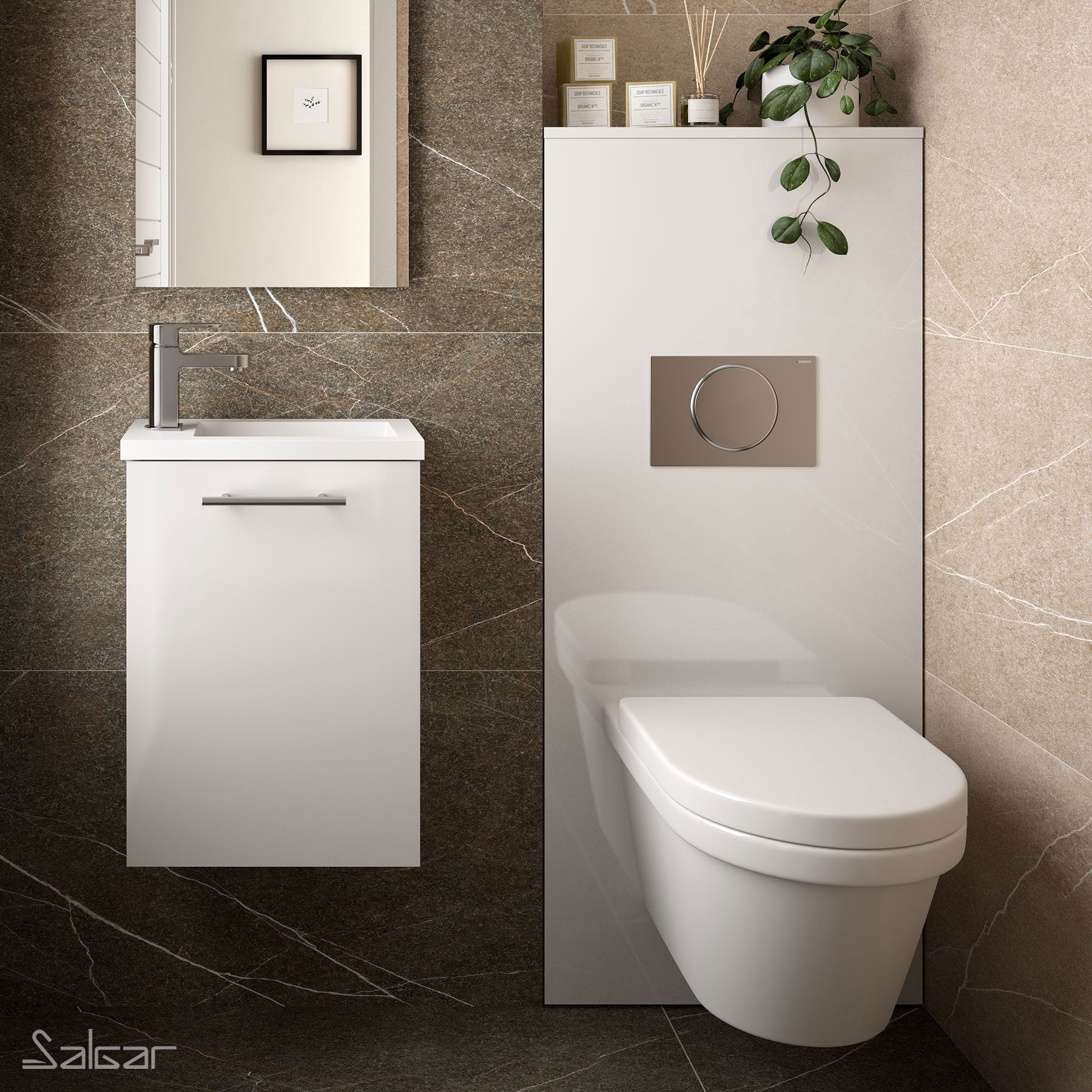 Carrier cover WC UNIT Gloss white – Pierdeco Design Inc.