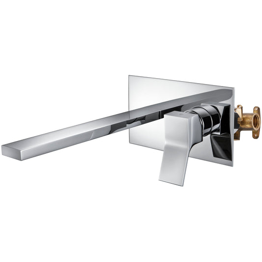 Lavabo faucet Young wall mount single lever 073014