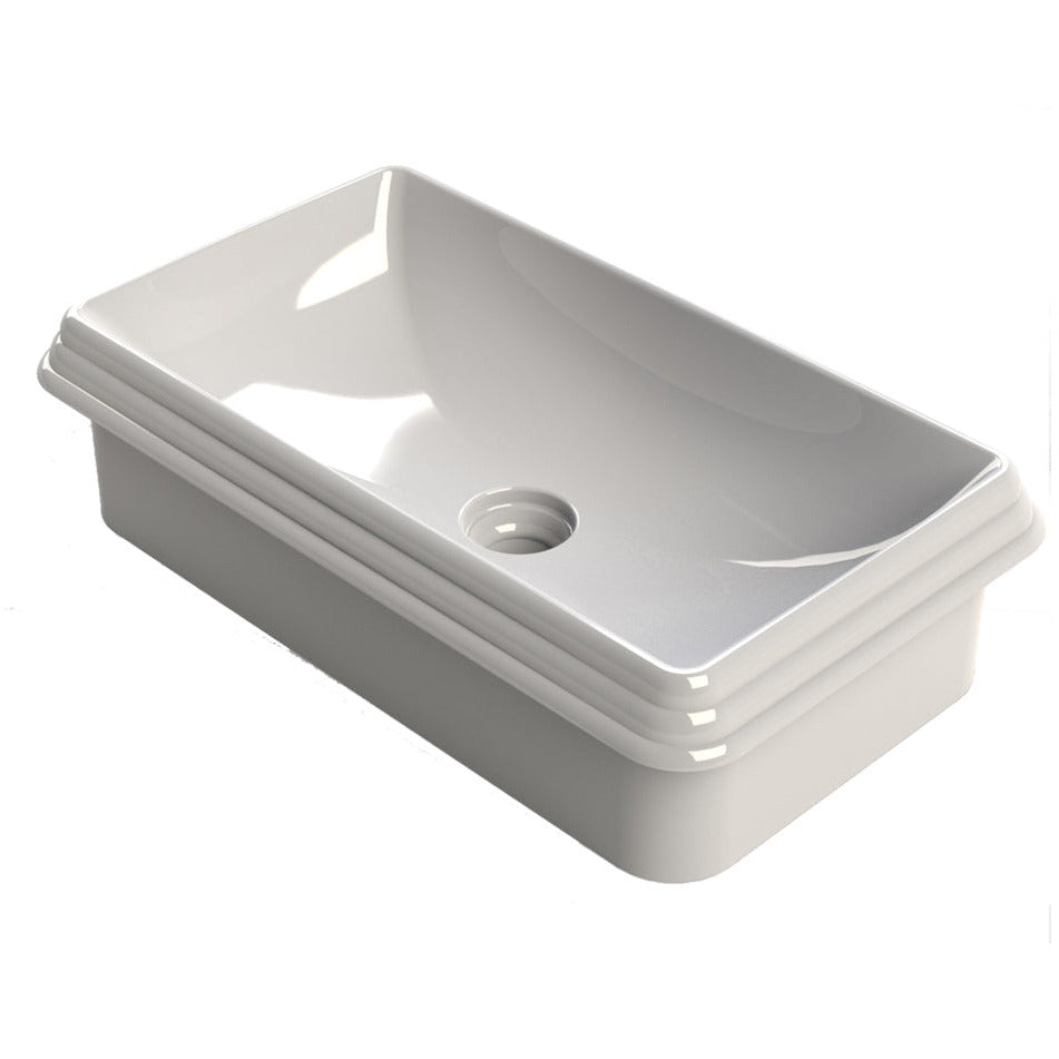 Évier en porcelaine CLASS RECTANGULAIRE L611