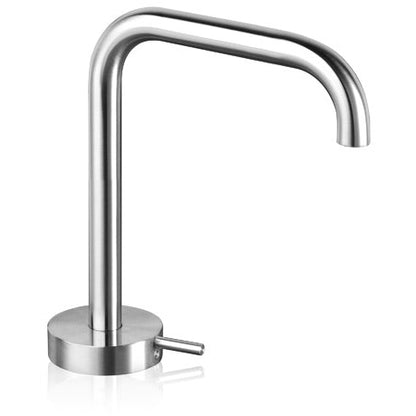 Lavabo faucet single hole Round stainless steel RND014