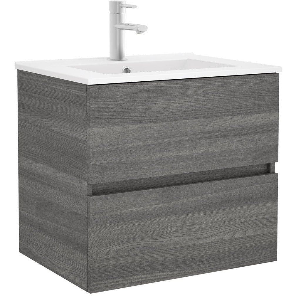 Vanity Fussion line 24 inches (600) 2 drawers Alsacia