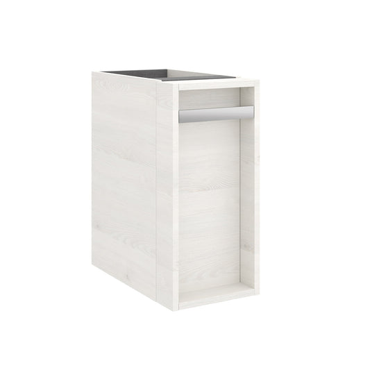 Wall hung storage unit 10 Inches (250) Sbiancato