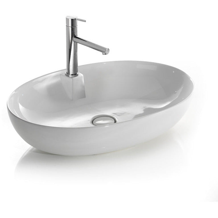 Évier en porcelaine ELITE OVAL CR L604