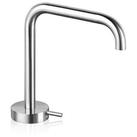 Lavabo faucet single hole Round stainless steel RND015