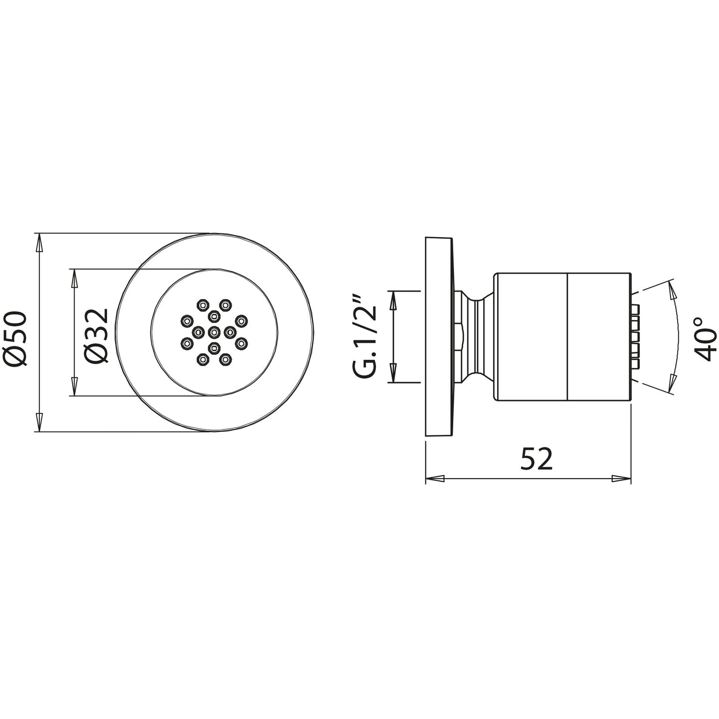 Bodyjet rond 9926L8