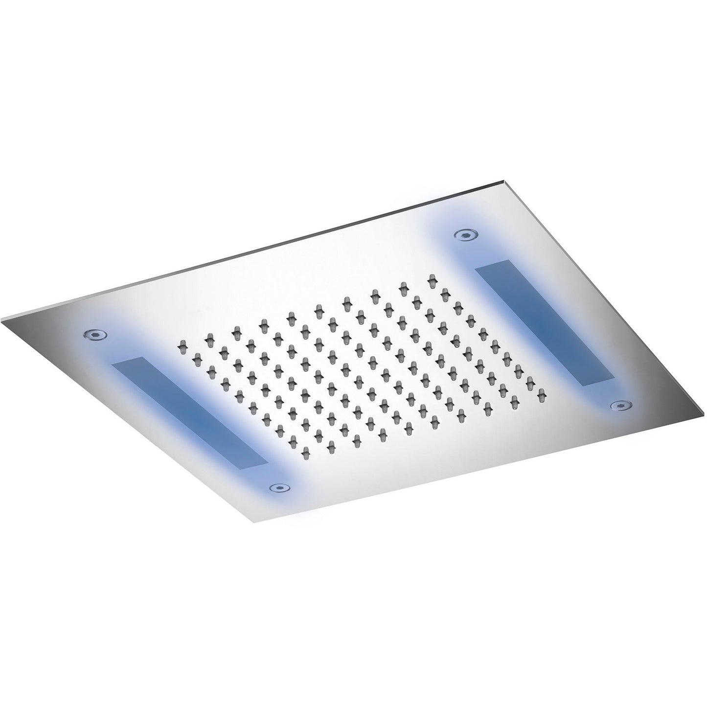 Shower head square recessed with LEDs 995807