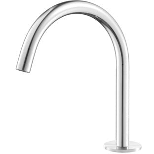 Lavabo spout stainless steel 175mm CAN005