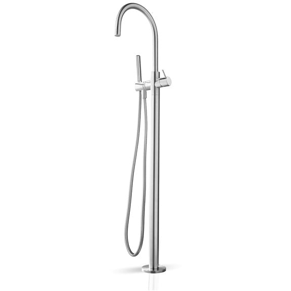 Rubinetto per vasca da bagno freestanding Deco in acciaio inox DEC071 