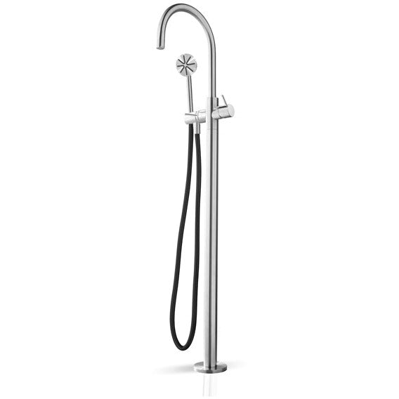 Rubinetto per vasca da bagno freestanding Deco in acciaio inox DEC072 