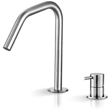 Lavabo faucet single lever Deco detached spout stainless steel DEC101