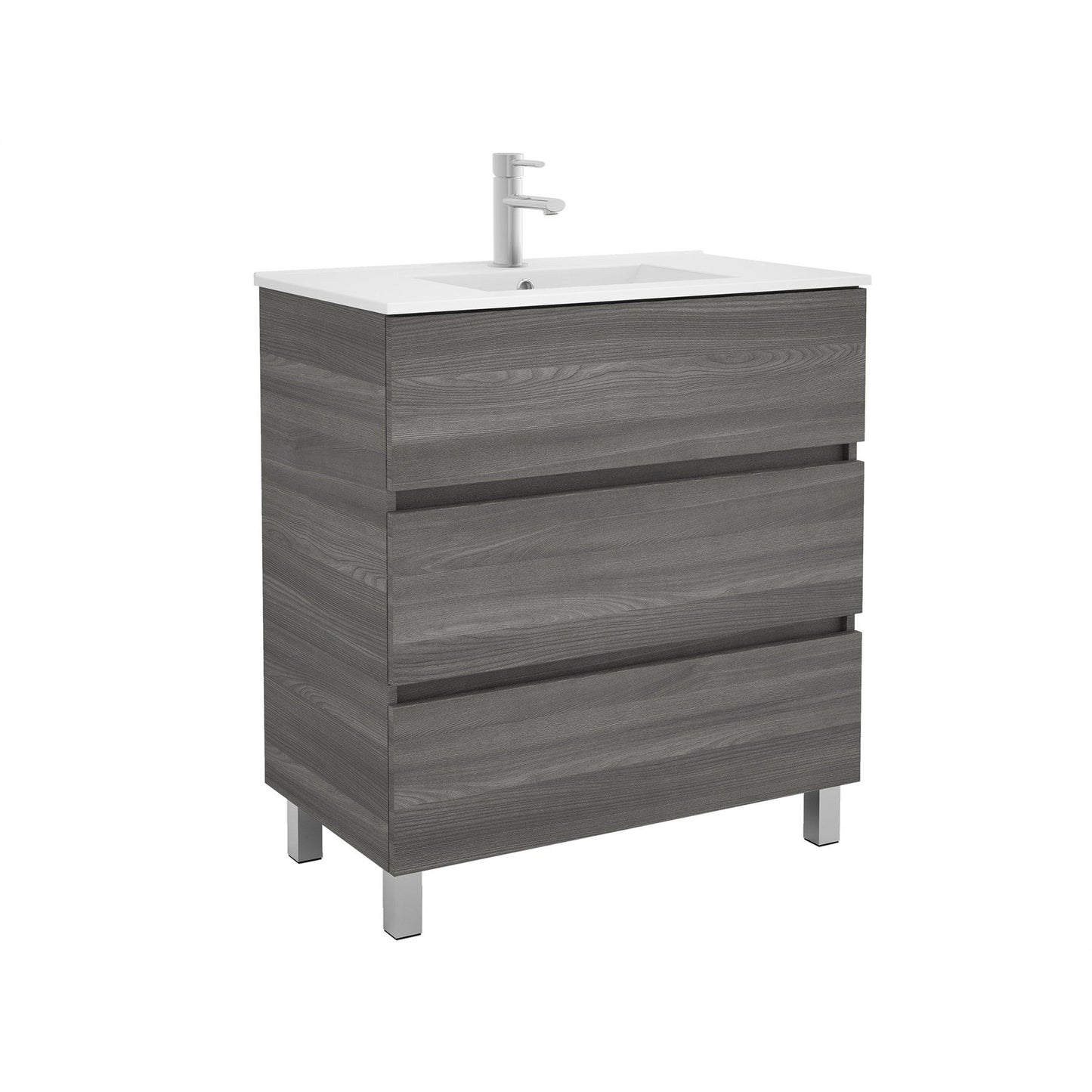 Vanity Fussion line 32 inches (800) 3 drawers Alsacia
