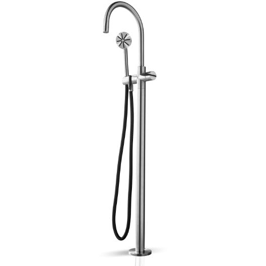 Bathtub faucet freestanding Insert stainless steel INS072 – Pierdeco ...