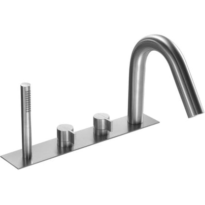 Bathtub faucet deck mount Insert stainless steel INS208