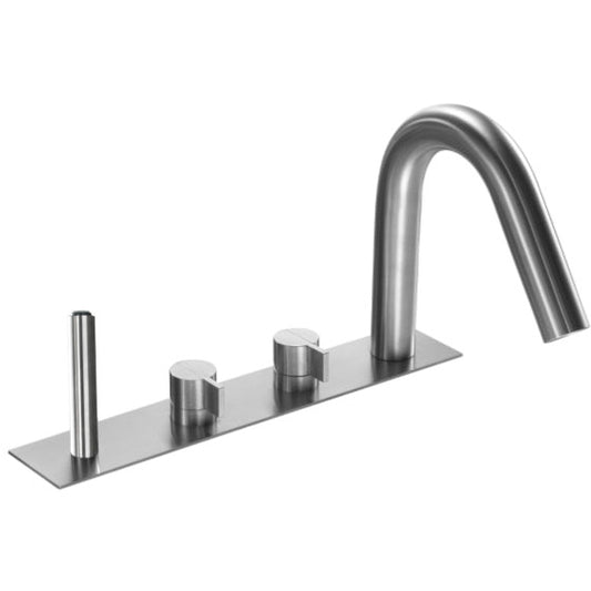 Bathtub faucet deck mount Insert stainless steel INS209