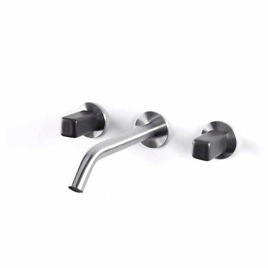 Lavabo faucet wall mount IO stainless steel IOI242