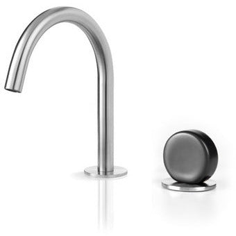 Lavabo faucet 2 holes IO stainless steel IOO101