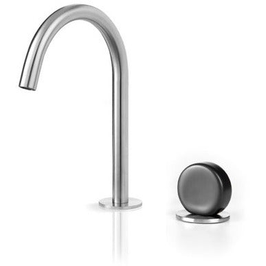 Lavabo faucet 2 holes IO stainless steel IOO102