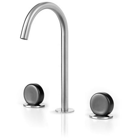 Lavabo faucet 3 holes IO stainless steel IOO203