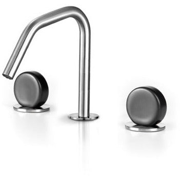 Lavabo faucet 3 holes IO stainless steel IOO204