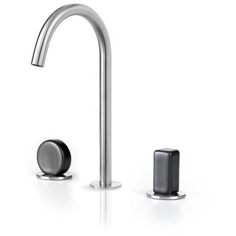 Lavabo faucet 3 holes IO stainless steel IOX203