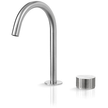 Rubinetto Lavabo 2 fori Kronos acciaio inox KRO102 