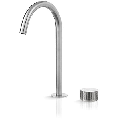 Lavabo faucet 2 holes Kronos stainless steel KRO103