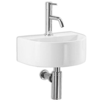 Évier en porcelaine THIN MEZZALUNA L263