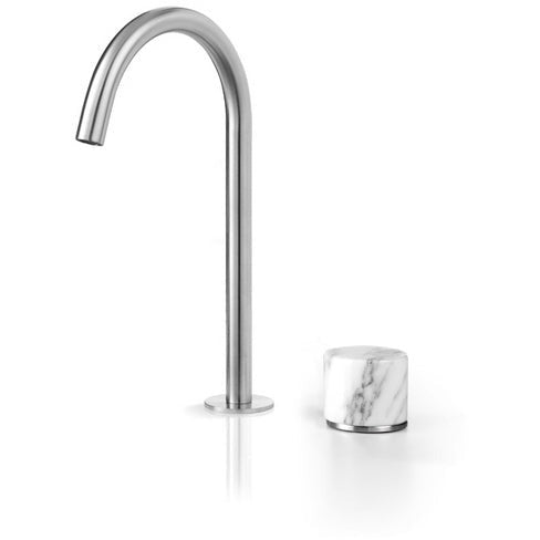 Lavabo faucet 2 holes Marble stainless steel MRB103