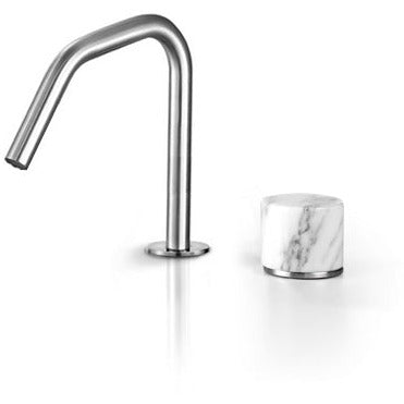 Lavabo faucet 2 holes Marble stainless steel MRB104